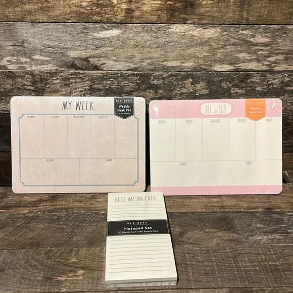 Rae Dunn Weekly Planning Pads and To Do Lists - Picture 3 of 7